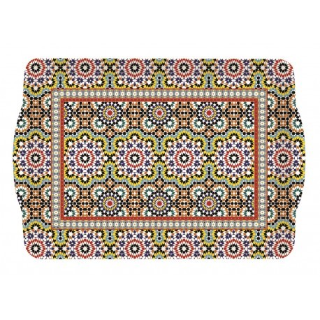 Plateau vitrifie 33x22 cm ARABIAN