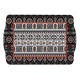 Plateau vitrifie 33x22 cm Global Ethnic Inca