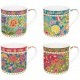 Set 4 mugs 300 ml porcelaine Batik