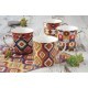 Set 4 mugs 300 ml porcelaine Global Ethnic Aztec