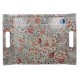 Plateau vitrifie 47x31 cm WILLIAM MORRIS NATURAL