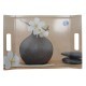 Plateau vitrifie 47x31 cm JAPONICA