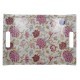 Plateau vitrifie 38x27 cm WILLIAM MORRIS PINK