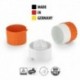 ZK72140 Presse fruits et grenades orange/blanc