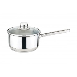 DUX Casserole 14 cm inox 18/10 couvercle verre