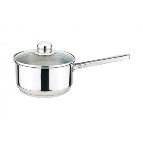 DUX Casserole 14 cm inox 18/10 couvercle verre