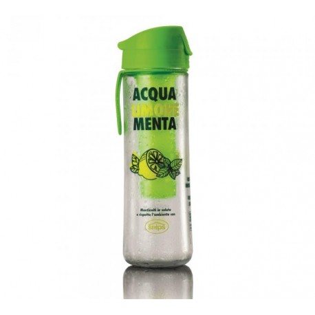 000478 Gourde menthe et citron avec infuseur 0.75 l tritan +PP