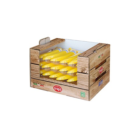 Range banane en display de 24 wood,000180