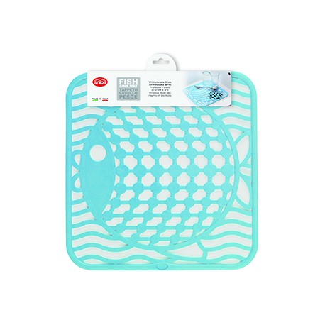 Tapis d'evier poisson bleu,44341