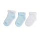 3 paires de chaussettes bleu 0/3 mois