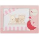 Parure pour lit de bébé 60x120 - 3pieces LOVE ROSE 03100-12