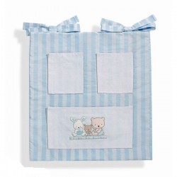 Vide poches pour lit bébé LOVE AZUL 91308-01