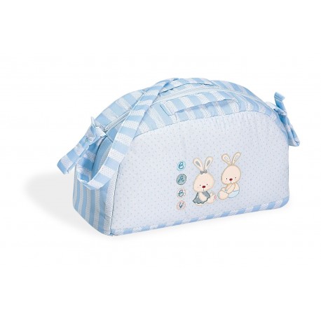 Sac à langer 45X25X20 cm CONEJITO BABY Bleu 91505-01