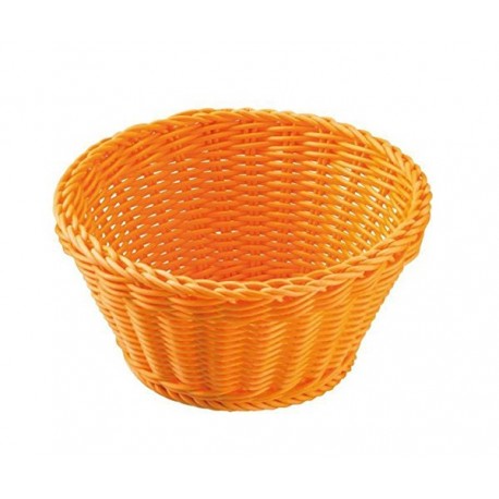 Corbeille ronde orange