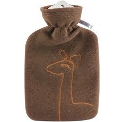 581.9 Bouillote peluche Lama marron 1.8 l