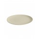 Assiette plat beige Perla