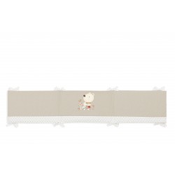 Tour de lit 45x185x3 cm Nature Beige 91761-05