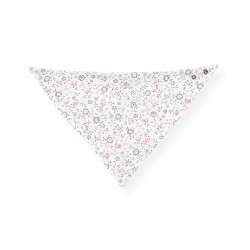 Bavoir bandana 38x22 cm Pack 1 Unité Fleur 212