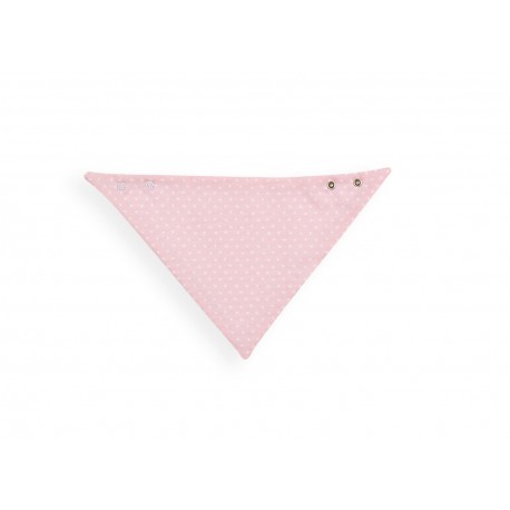 Bavoir bandana 38x22 cm Pack 1 Rose 00183-02