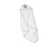 Cape de bain 1x1 m Blanc / gris AMIGOS 1052-18