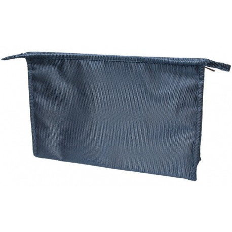 7756 Trousse de toilette bleue 32x9x20 ,1poche latérale, 1 poche intérieure