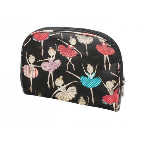 7773 Trousse de toilette noir danseuses 24x3x18