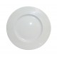 3441 Assiette plate 27 cm rayures blanc