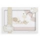 3182-05 Parure lit de bebe 60x120 3p MOD Papis Beige