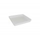 590-01 Soucoupe Linéa carré blanc 12x12cm pour 570/580