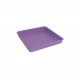 591-16 Soucoupe Linéa carré Purple 17x17cm pour 571/581