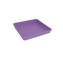 592-16 Soucoupe Linéa carré Purple 25x25cm pour 572/582