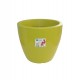 862.2-12 Pot linéa gloss Chartreuse D30xh25cm