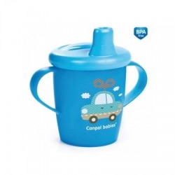 31/200 bleu Tasse antideversement 250ml dino collection