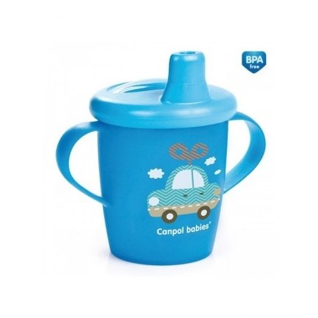 31/200 bleu Tasse antideversement 250ml dino collection